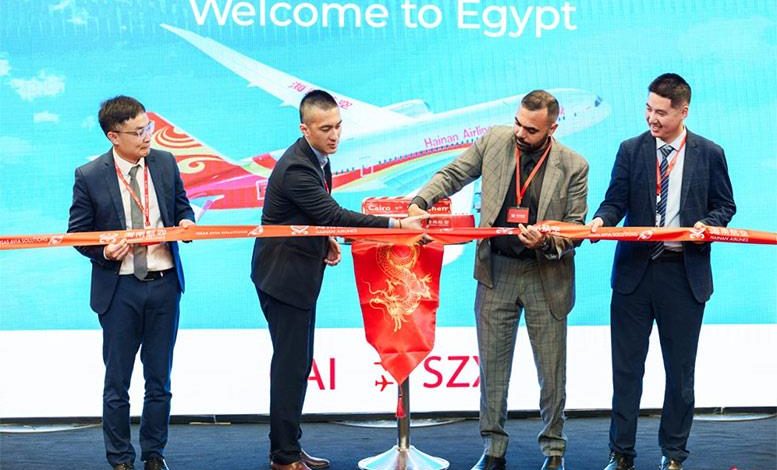 هاينان الصينية للطيران تُدشن أولى رحلاتها من شينزن إلى القاهرة 21 الجارى