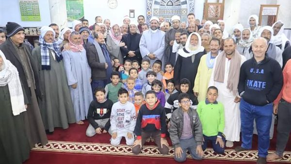 وكيل «أوقاف الفيوم» يحتفل بمعجزة الإسراء والمعراج في مسجد حزين