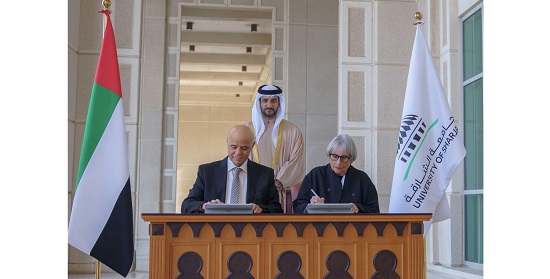 سلطان بن أحمد القاسمي يشهد توقيع اتفاقية تعاون بين جامعتي الشارقة ولوبيك الألمانية
