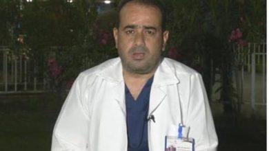 الاحتلال يكسر يدي وقدمي مدير مجمع الشفاء المعتقل