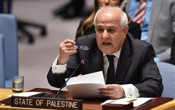 مندوب فلسطين بالأمم المتحدة: الكيان المحتل أطلق العنان للموت ضد 2.3 مليون فلسطيني بأشكال متعددة