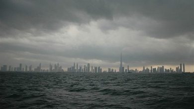 حالة الطقس ودرجات الحرارة المتوقعة غداً في الإمارات