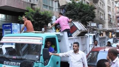 حملة مكبرة لإزالة الإشغالات في الحي العاشر بمدينة نصر