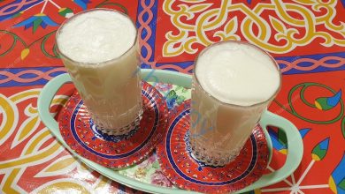 طريقة عمل مشروب السوبيا بطعم جوز الهند مثل الجاهز